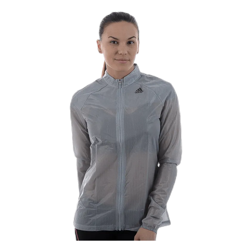 AdiZero Ghost Jacket W Grey