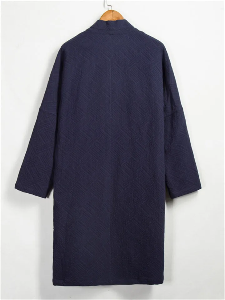 Casual Comfy Linen Long Jacket