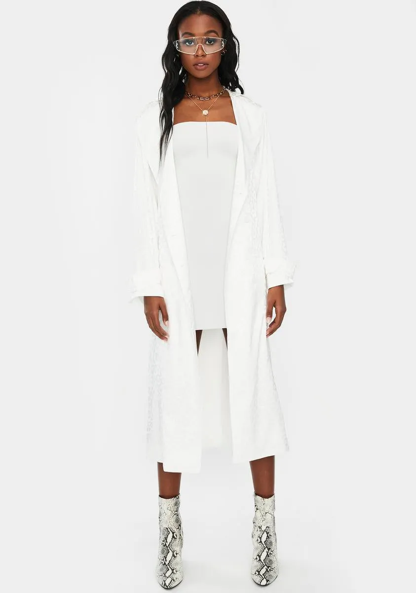 Dawn Leopard Trench Coat