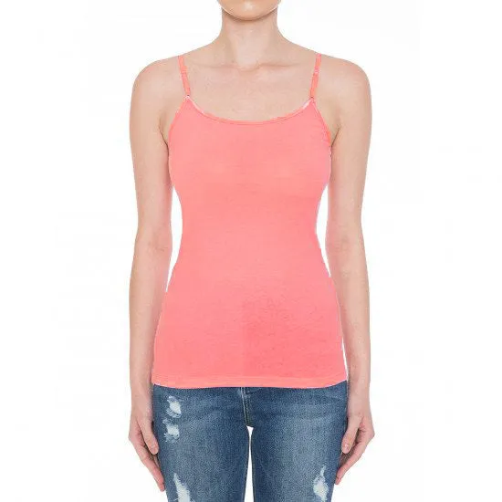 Hollywood Star Fashion Regular Length Spaghetti Strap Tank Top Plus Size
