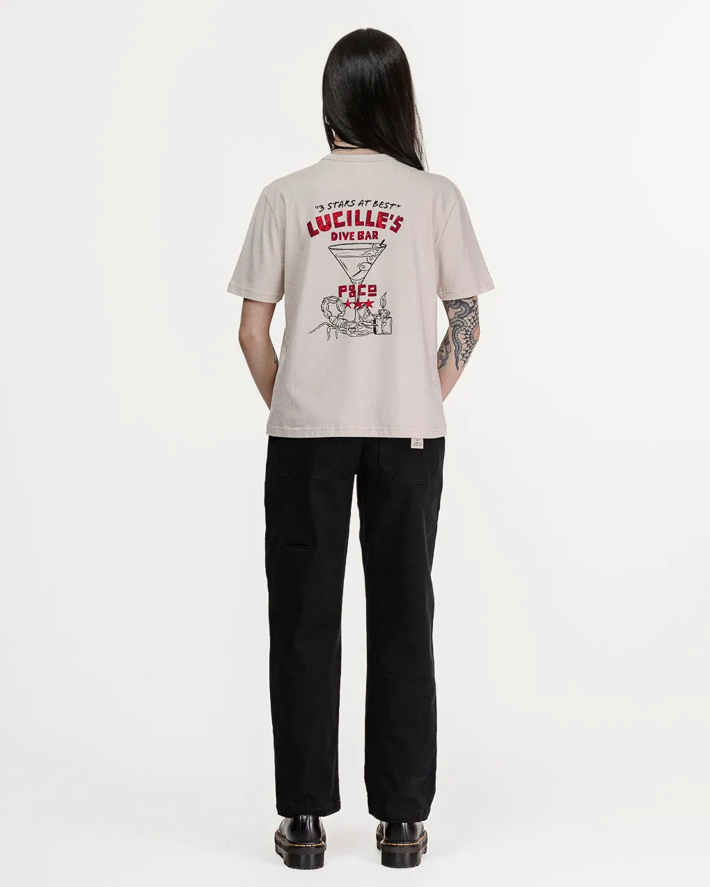 Lucille's Dive Bar T-Shirt - Bone