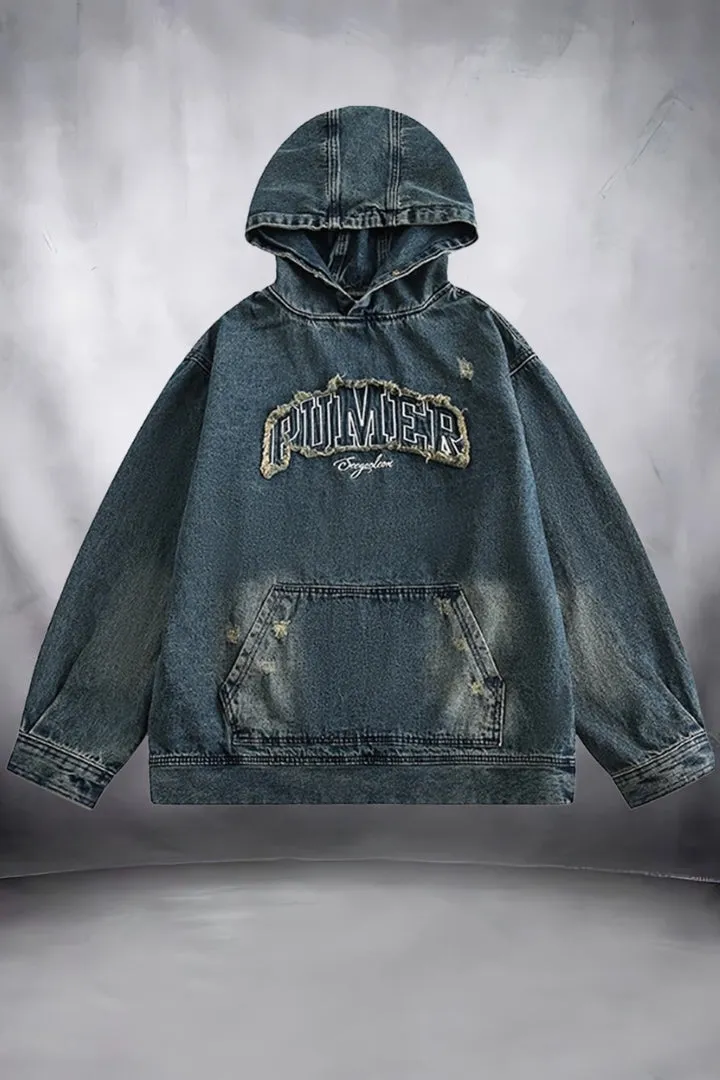Pumper Denim Hoodie