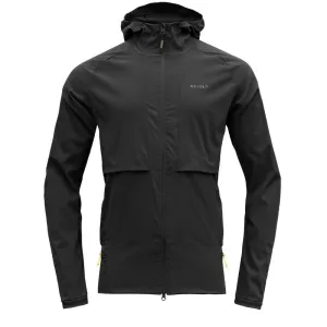 RUNNING MERINO JACKET MAN CAVIAR