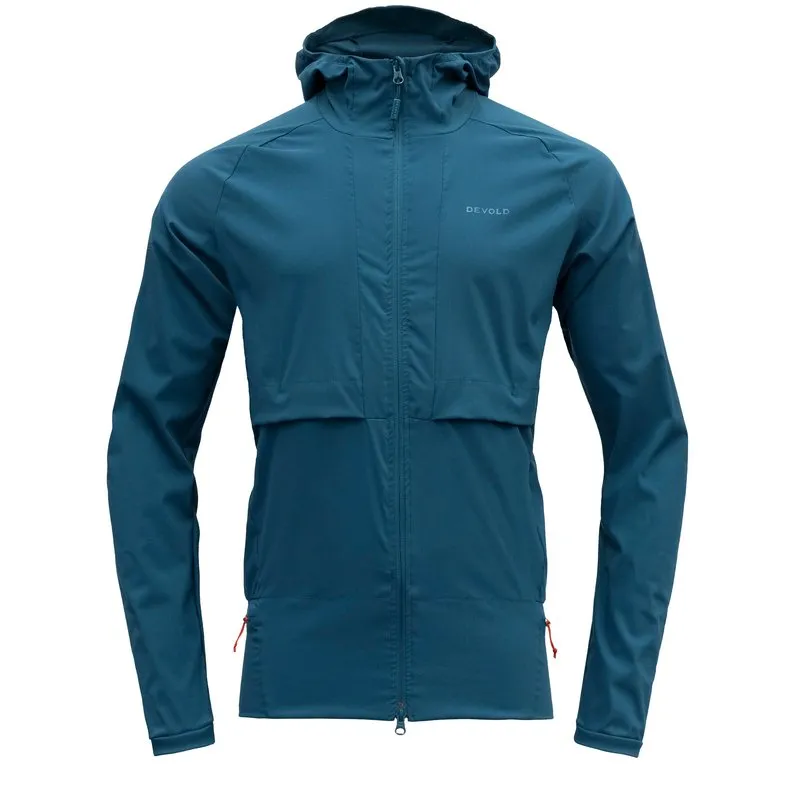 RUNNING MERINO JACKET MAN FLOOD