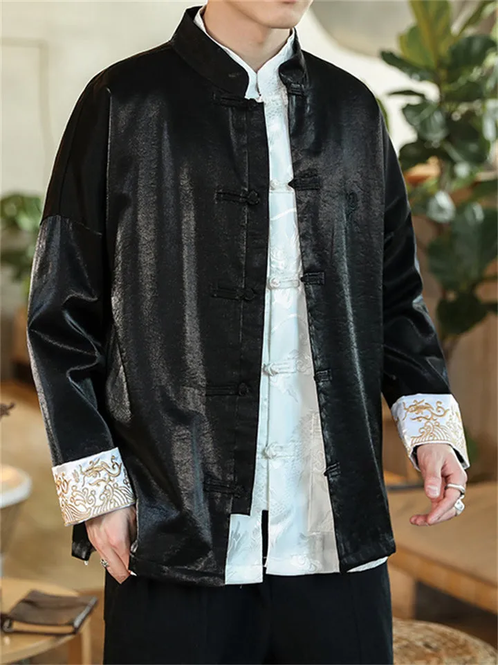 Smooth Vintage Spring Type Men's Jackets
