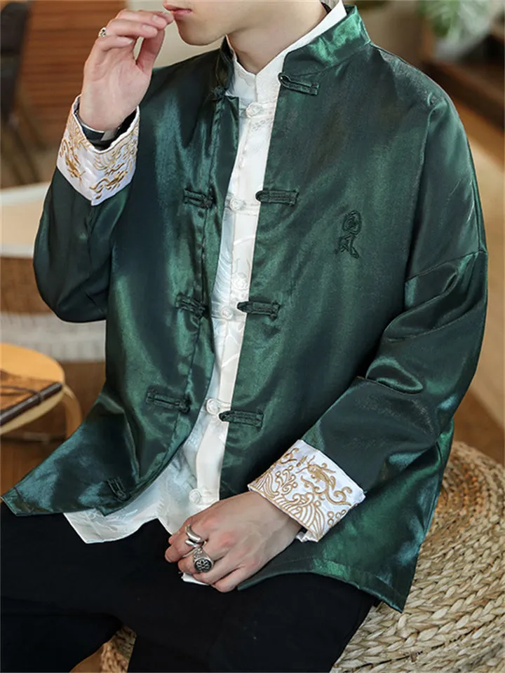 Smooth Vintage Spring Type Men's Jackets