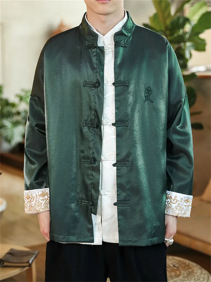 Smooth Vintage Spring Type Men's Jackets