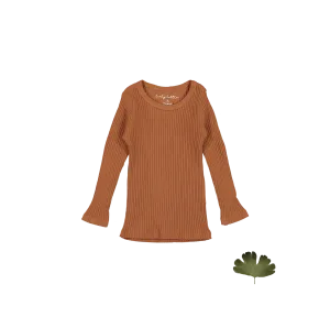 The Long Sleeve Tee - Caramel