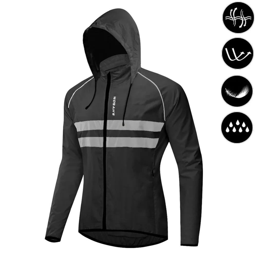Ultralight Reflective Running Windbreaker Jacket