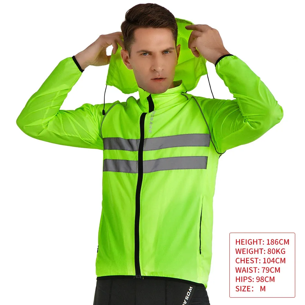 Ultralight Reflective Running Windbreaker Jacket
