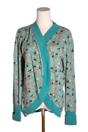 UNBRANDED Women Cardigans Regular fit in Green - M