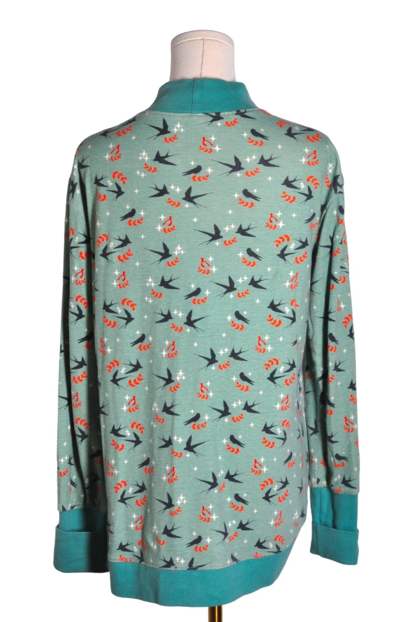 UNBRANDED Women Cardigans Regular fit in Green - M