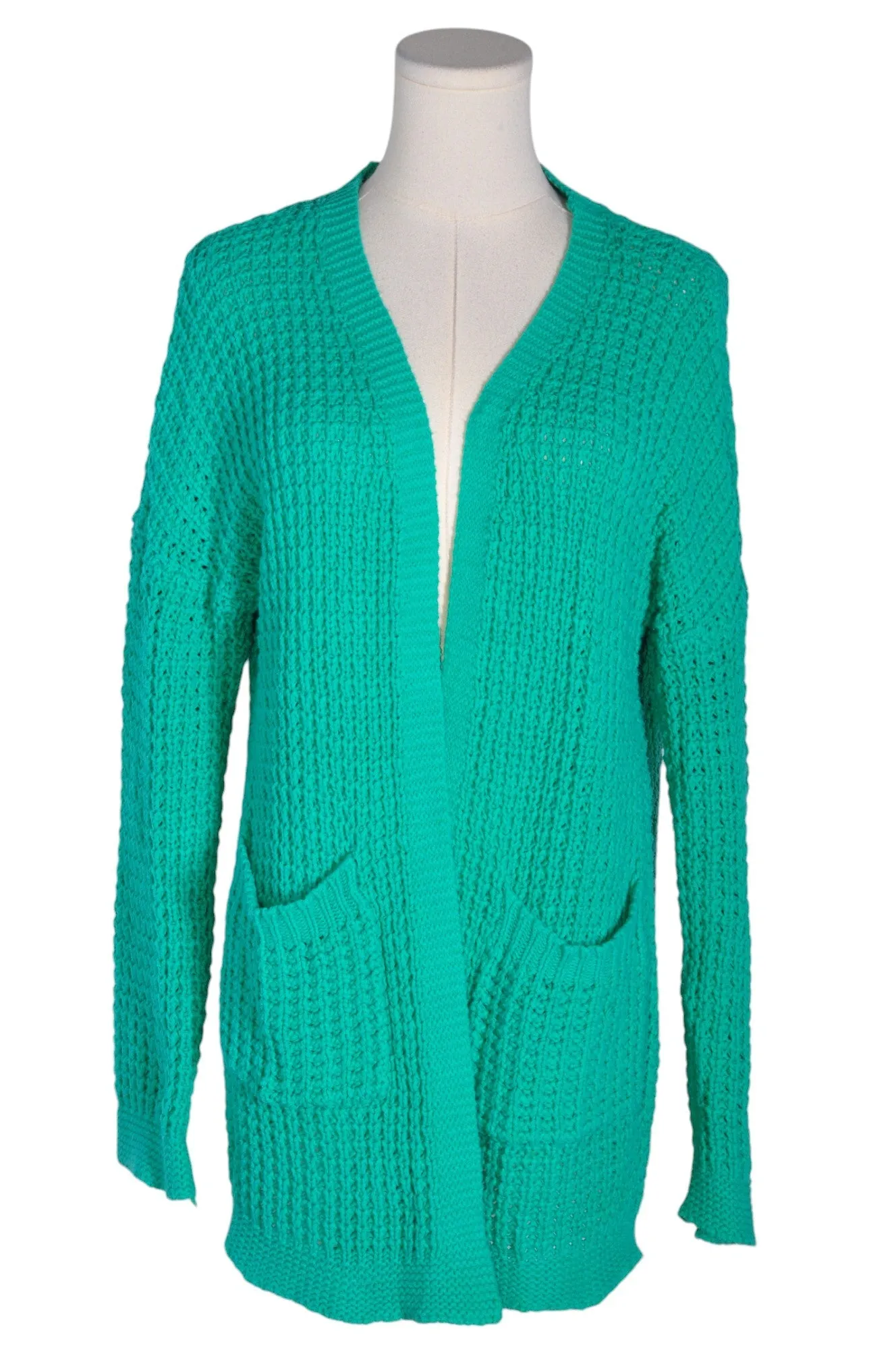 UNBRANDED Women Cardigans Regular fit in Green - S