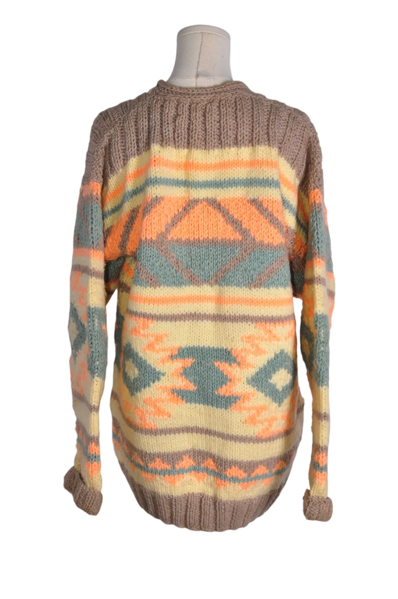 UNBRANDED Women Cardigans Regular fit in Orange - L