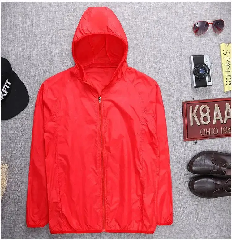 Unisex Lightweight Windbreaker - Sun Protection Jacket