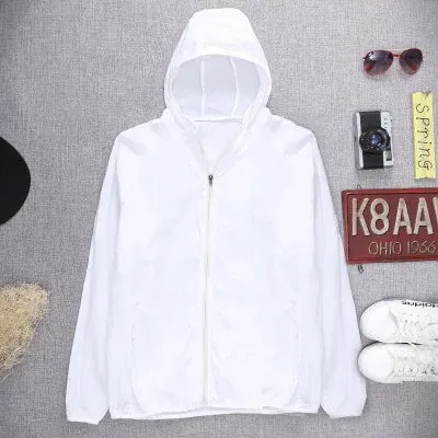 Unisex Lightweight Windbreaker - Sun Protection Jacket