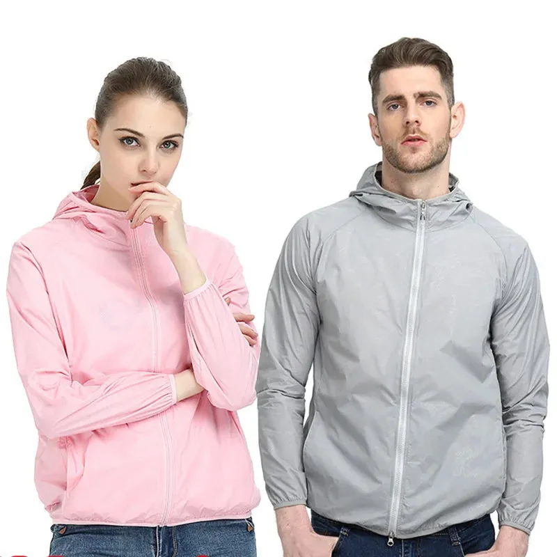 Unisex Lightweight Windbreaker - Sun Protection Jacket