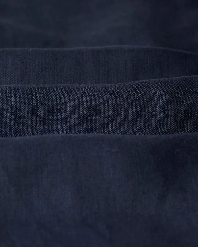 WAX LONDON FINTRY LINEN BLAZER  - MIDNIGHT