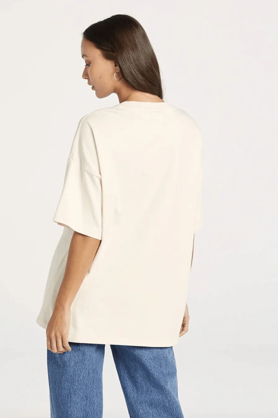 WRANGLER BOXY SLOUCH TEE - ENOCHI ECRU